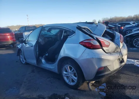 2018 Chevrolet Cruze Lt from USA, damaged, VIN 3G1BE6SM3JS650828